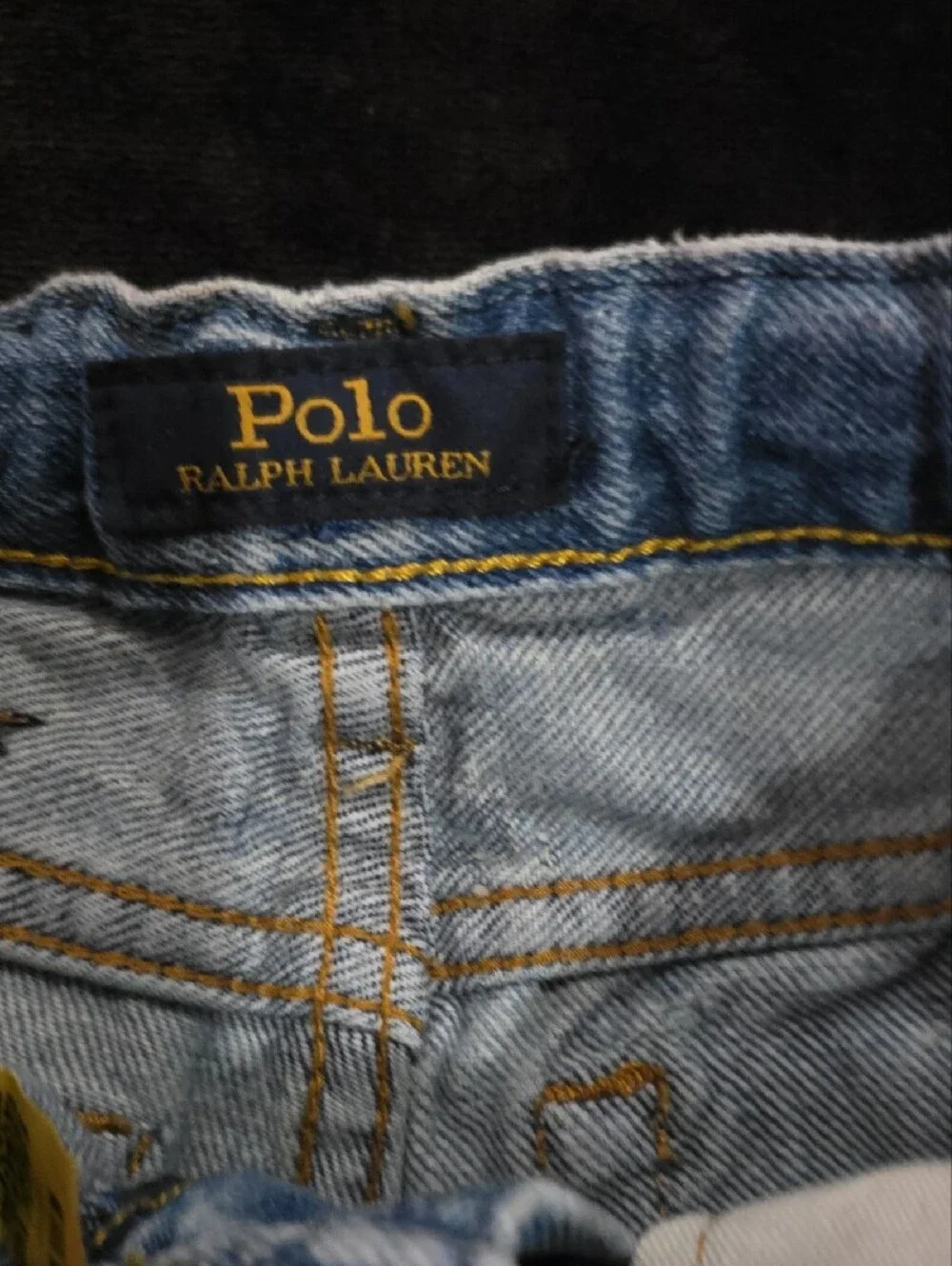 Ralph Lauren Light Blue Distressed Kids Jeans